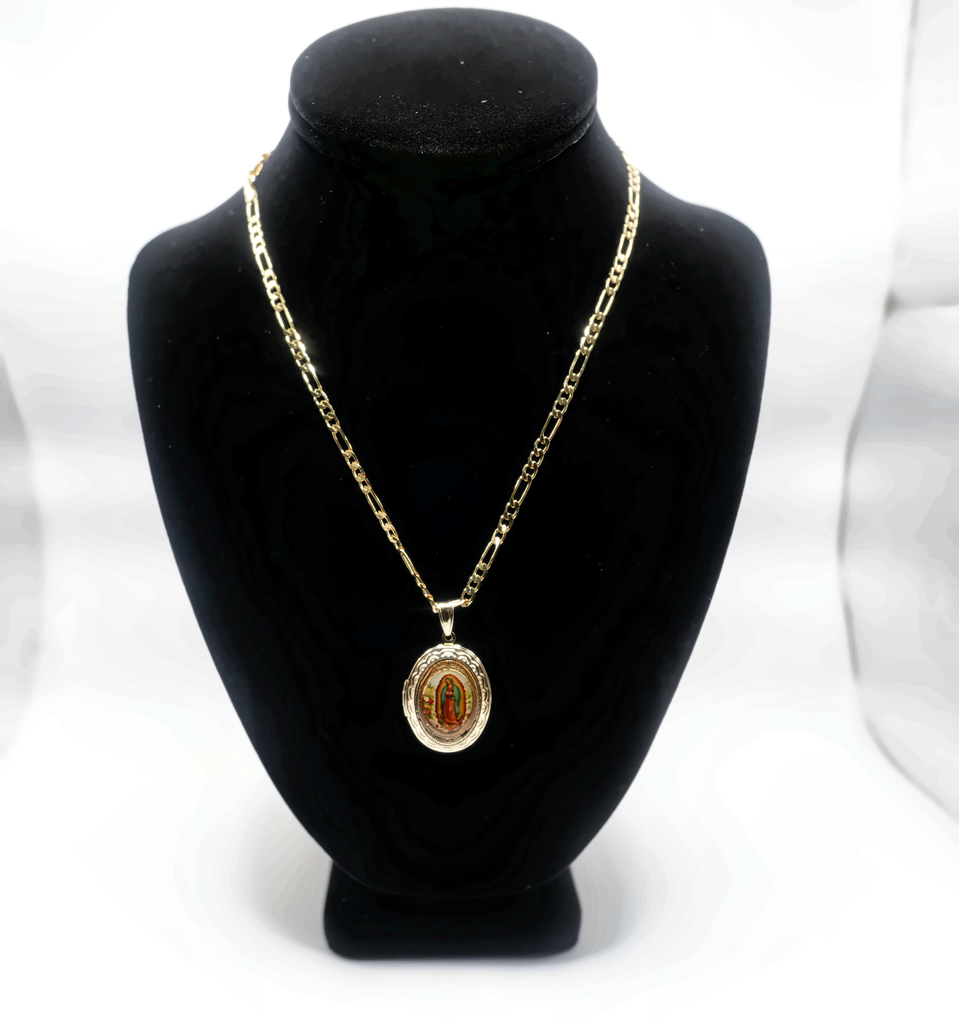 Virgencita Keepsake Locket Necklace
