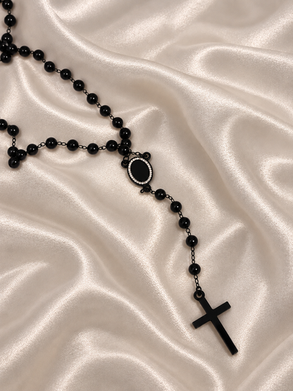 Rosario de Fe Necklace