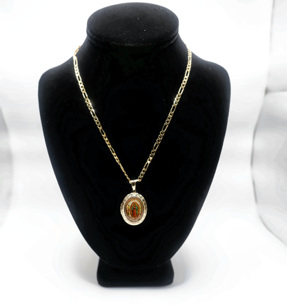 Virgencita Keepsake Locket Necklace